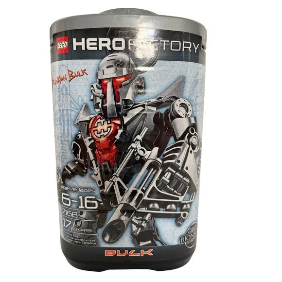 LEGO Hero Factory Rise of the Rookies Dunkan Bulk set 7168 Rare in New Condition